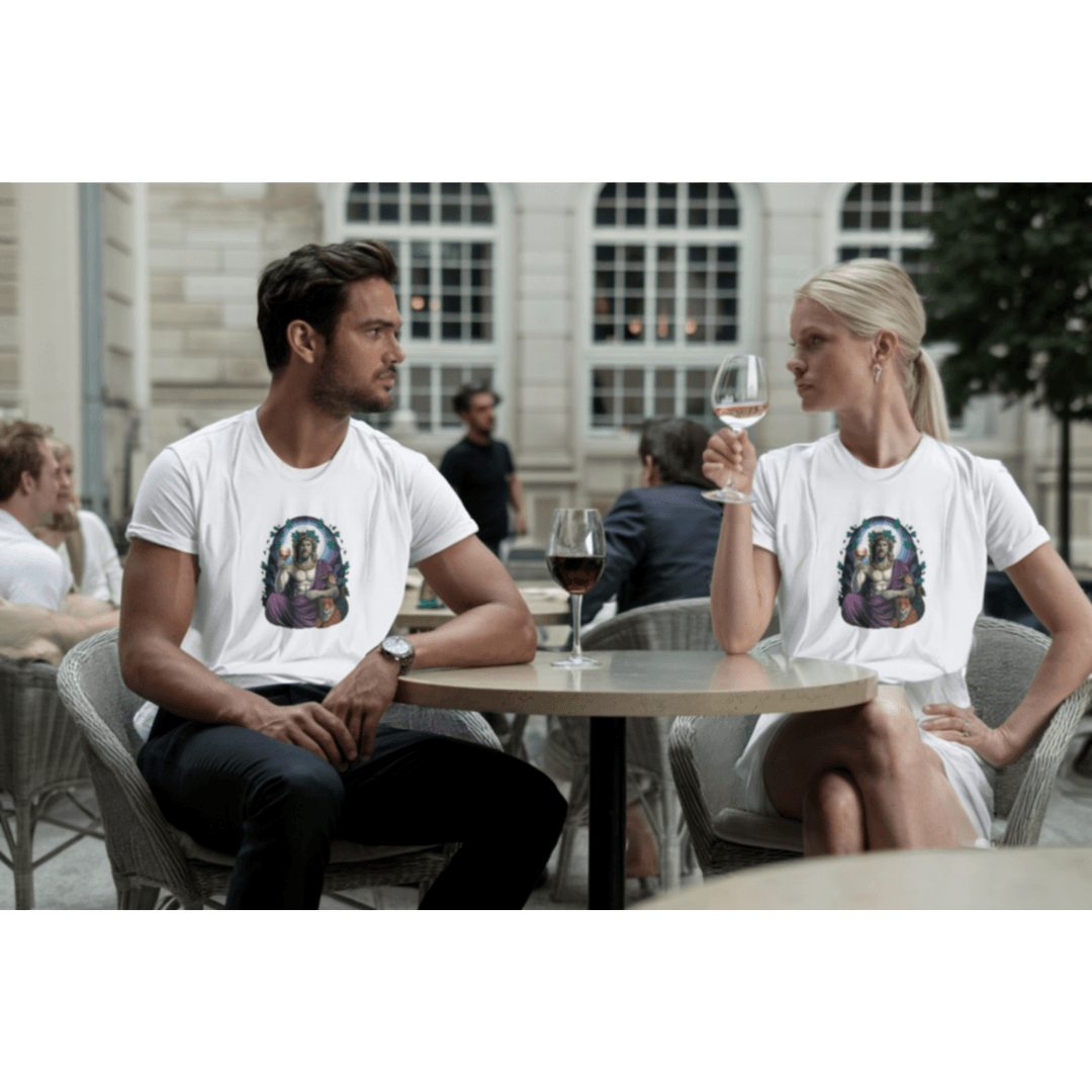 Unisex Artwear: Dionysos' Wine with Tiger - Godngod